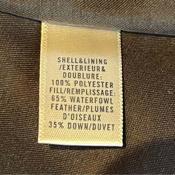 Abercrombie and fitch Women's puffer vest Brown Large Junior - Picture 9 of 10
